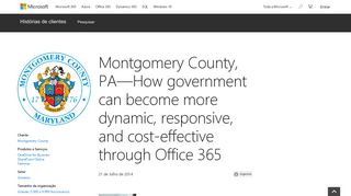 Montgomery County, PA—How government can become more ...