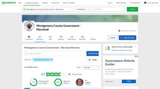 Montgomery County Government - Maryland Reviews | Glassdoor