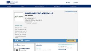 Montgomery Ins Agency Llc - Wenatchee, WA Insurance Agent