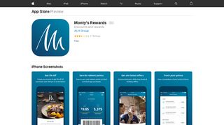 Monty's Rewards on the App Store - iTunes - Apple