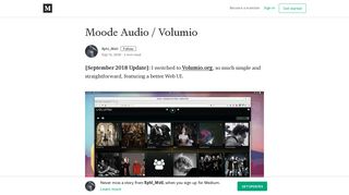 Moode Audio / Volumio – Rphl_Mstl – Medium