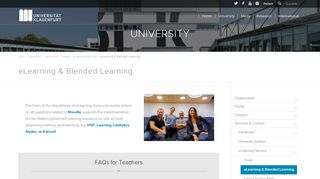 eLearning & Blended Learning – University of Klagenfurt