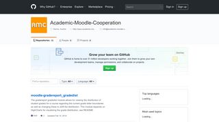 Academic-Moodle-Cooperation · GitHub