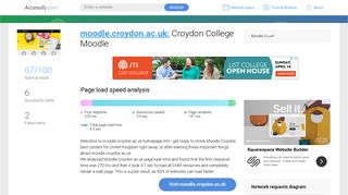 Access moodle.croydon.ac.uk. Croydon College Moodle