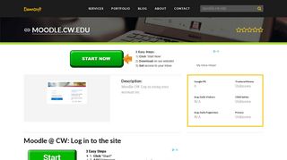 Welcome to Moodle.cw.edu - Moodle @ CW: Log in to the site