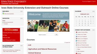Iowa State University Extension and Outreach Online Courses