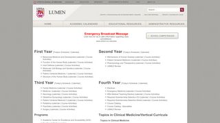LUMEN - Loyola University Medical Eduation Network