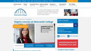 Newcastle College | Newcastle College - Higher Education - Welcome ...