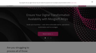 Moogsoft AIOps | Artificial Intelligence for IT Operations
