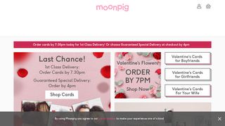 Moonpig | Personalised Cards | Unique Gifts | Flowers & Plants Online
