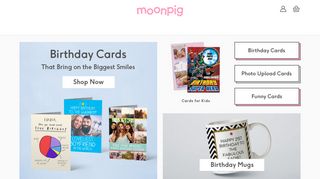 Moonpig | Personalised Cards | Photo Upload Cards | Custom Mugs