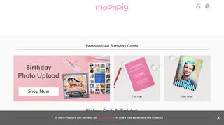 Personalised Birthday Cards | Photo Upload Birthday Cards | Moonpig