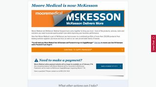 Single Sign On | Online Ordering Tools | Web Services | Moore Medical