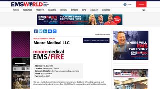 Moore Medical LLC | EMS World