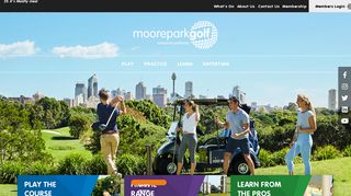 Moore Park Golf: Home Page