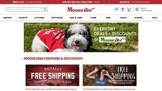 Moosejaw Coupon Codes | Promo Codes | Moosejaw Discounts
