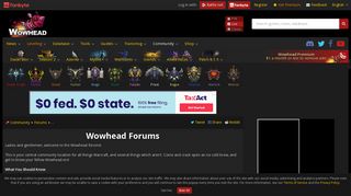 MoP login screen - WoW Help - Wowhead Forums
