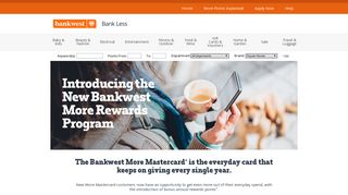 Bankwest More Rewards – Now more chances to earn! - More Points ...