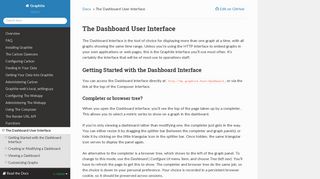 The Dashboard User Interface — Graphite 1.1.5 documentation
