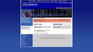 Morehead State University :: Online Services