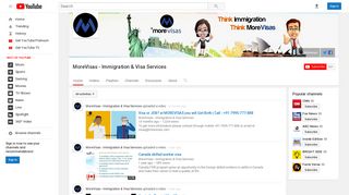 MoreVisas - Immigration & Visa Services - YouTube