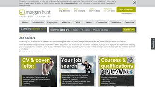 Morgan Hunt - Job Seekers | Career Advice