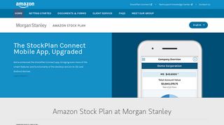 Morgan Stanley Amazon Microsite - Home