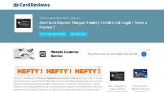 American Express Morgan Stanley Credit Card Login | Make a Payment