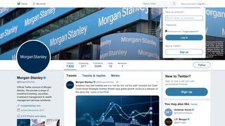 Morgan Stanley (@MorganStanley) | Twitter