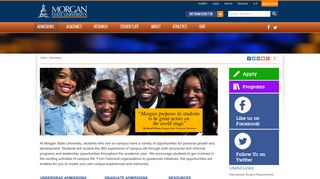 Admissions & Aid - Morgan State University