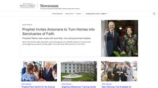 LDS News | Mormon News - Official Newsroom of the Church