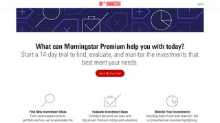 Premium Membership | Morningstar