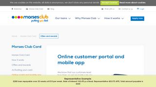 Customer Portal and Mobile App | Morses Club