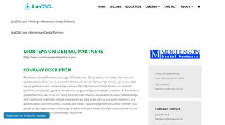 Mortenson Dental Partners - JoinDSO.com