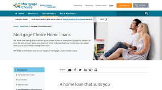 Our Range of Home Loans | Mortgage Choice