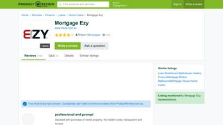 Mortgage Ezy Reviews - ProductReview.com.au