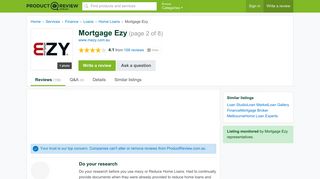 Mortgage Ezy Reviews (page 2) - ProductReview.com.au