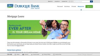 Mortgage Loans - Dubuque Bank & Trust
