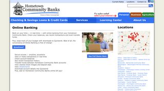 Online Banking - Hometown Banks