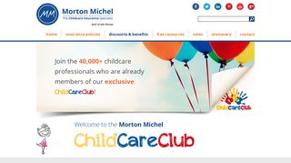 ChildCare Club | Exclusive Benefits | Morton Michel