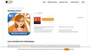 Mosalingua Review | Learning Languages Online