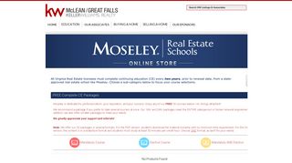 Moseley Real Estate School - Keller Williams Realty McLean/Great Falls