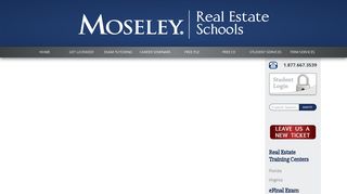 Student Services – Moseley Real Estate Schools