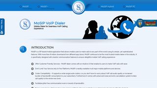 MoSIP Dialer - VoIP Calling Application for Smartphones | MoSIP