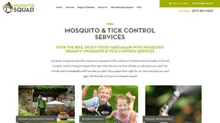 Mosquito Control and Tick Treatment Services | Mosquito Squad