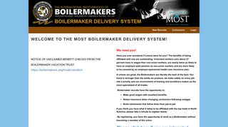MOST Boilermaker Delivery System