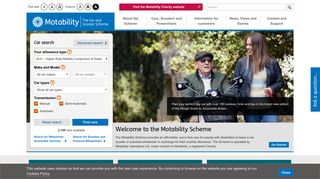 Motability Scheme - The Car and Scooter Scheme for disabled people