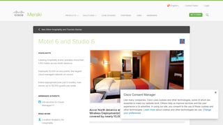 Motel 6 and Studio 6 | Cisco Meraki
