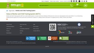 Mother and Child Tracking System | data.gov.in