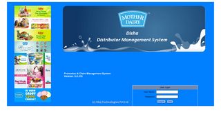 Login Page - Mother Dairy